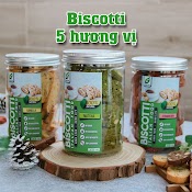 Bánh Biscotti Greenfood 5 Vị Nguyên Cám Không Đường Dành Cho Người Ăn Kiêng, Giảm Cân, Tiểu Đường