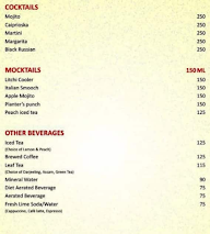 Illusion - Clark's Inn menu 1