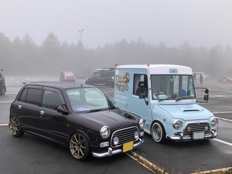 ミラジーノの軽オーナーズミーティング・軽オーナーズミーティングで会いましょう・おかしでいいね・ありがとうございました！に関するカスタム事例の投稿画像9枚目
