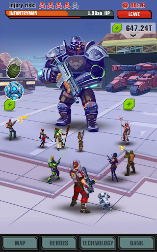 u0421licker idle offline games: Evolution Heroes screenshots 7