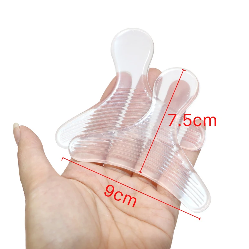 Autocollant de talon antidérapant en Silicone, autocollant Anti-usure pour talon haut, autocollant épais pour talon unique