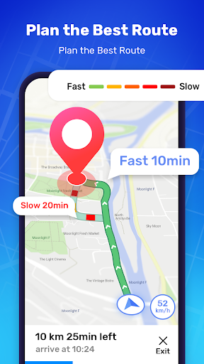 Screenshot GPS Navigation Route Finder