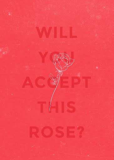 Accept this Rose - Valentine's Day Card template