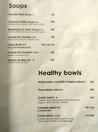 The Bark menu 2