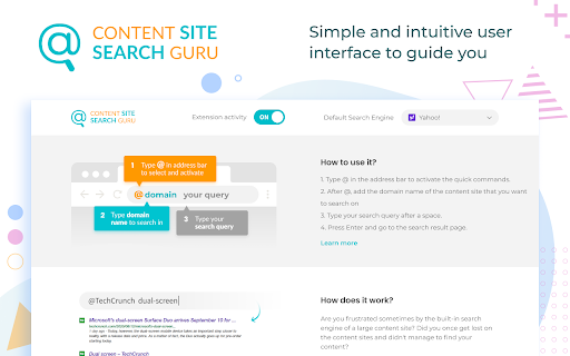 Content Site Search Guru