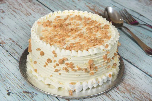 Butterscotch Crunchy Cake