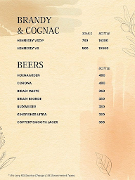 Veleno Cocktail Bar menu 1