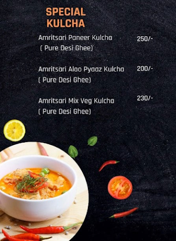 My Cook Buddy menu 