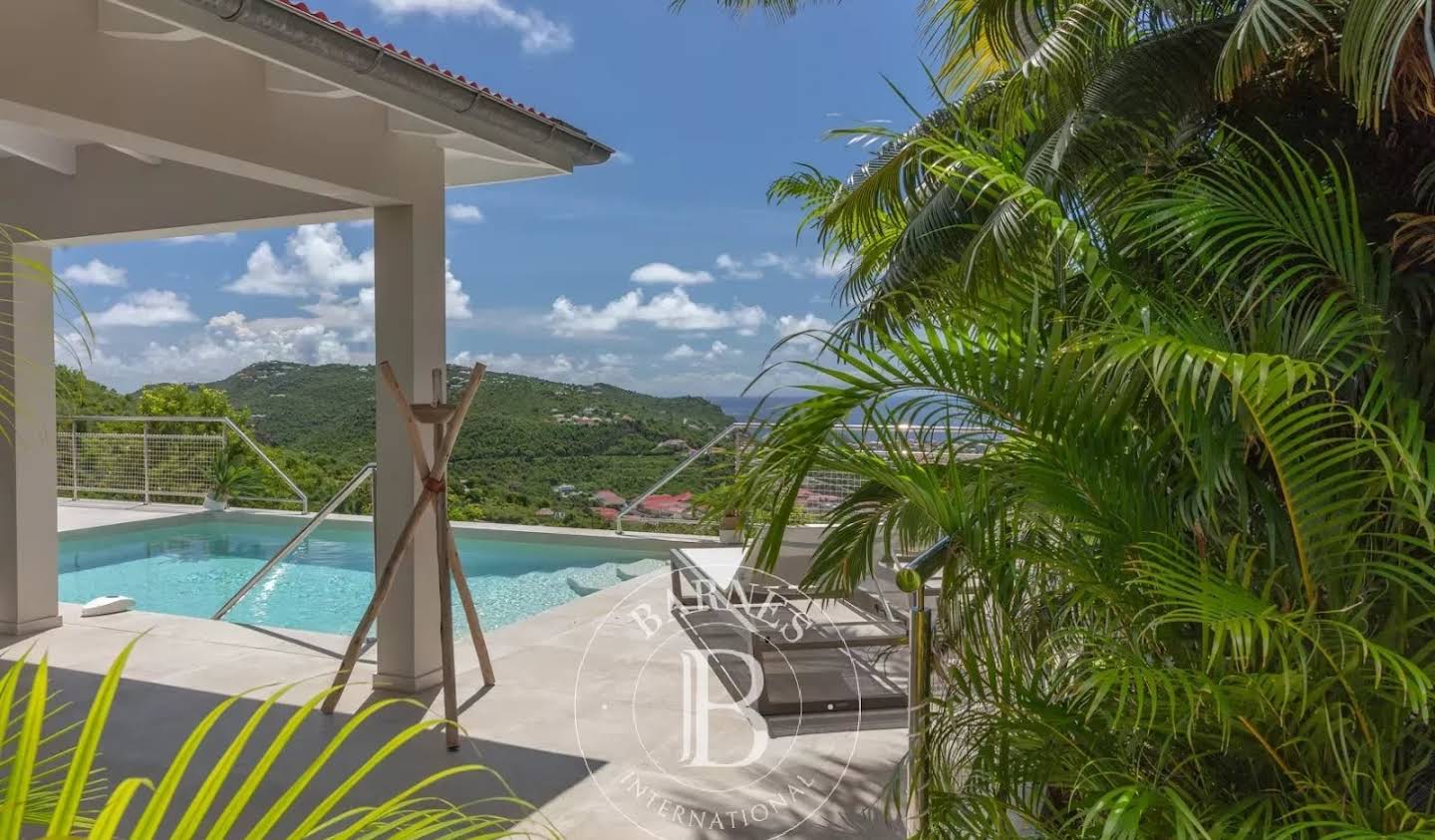 Villa with pool and terrace Saint Barthelemy