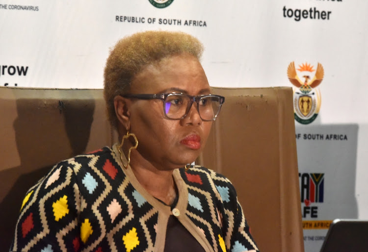 Social development minister Lindiwe Zulu was warned 'someone will be fixed' if grant beneficiaries do not receive their monthly payments. File photo.