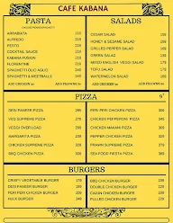 Cafe Kabana menu 3