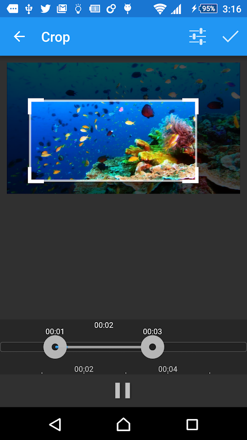    AndroVid Pro Video Editor- screenshot  