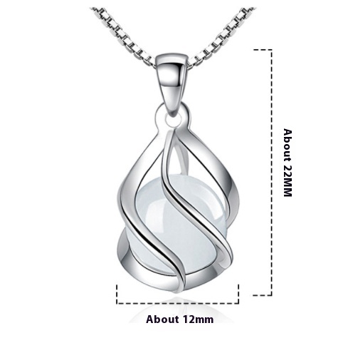 Title 1, Cute White Opal Pendant Ornaments - Add a touch...
