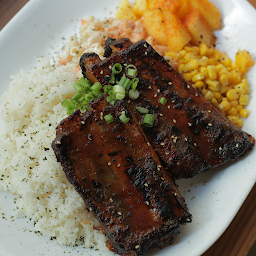 Hawaiian Huli Ribs Plate