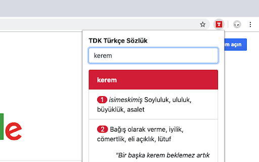 TDK Türkçe Sözlük