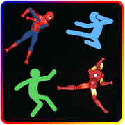 Stick Superhero Fight  Icon