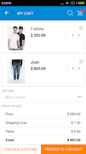 EMC Fashion App - náhled