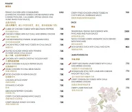 The Oriental Blossom - Marine Plaza menu 2