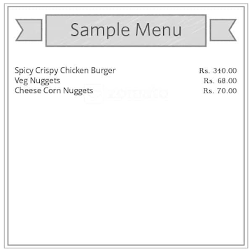 Dacdenil's Burger menu 