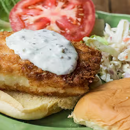 Fried Halibut Sandwich