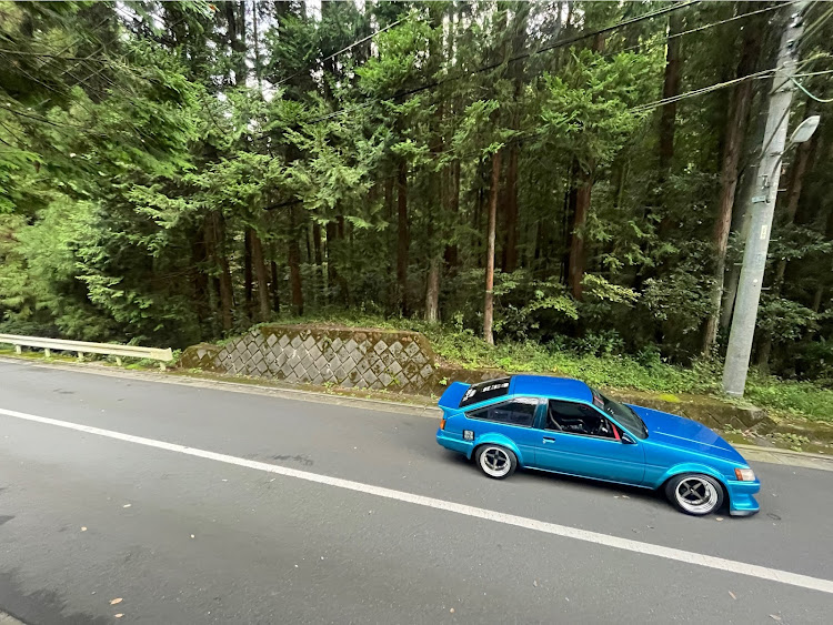 カローラレビンのキャブ音最高・お山ドライブ・朝活撮影📷・お似合いの場所に関するカスタム事例の投稿画像3枚目