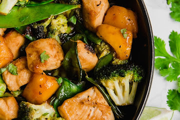 Mango Chicken Stir Fry