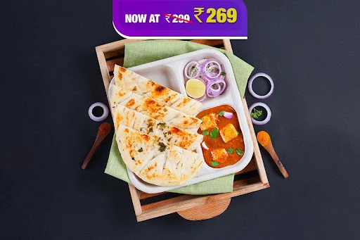 Paneer Kadhai Kulcha Lunchbox