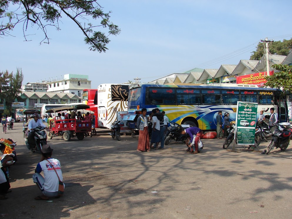 bus monywa - bagan