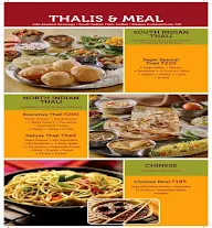 Sagar Ratna menu 2