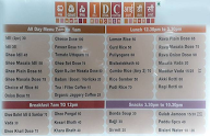 IDC Kitchen menu 1