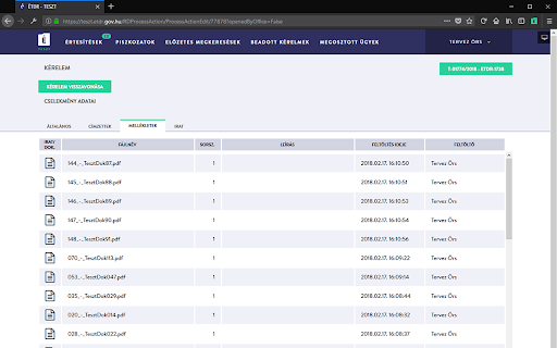ÉTDR dokumentumok tömeges letöltése