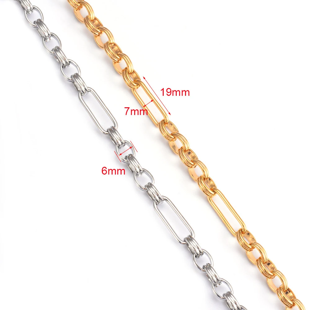 Title 3, Lange verticale ketting titanium stalen hanger ...
