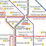 Cover Image of 下载 Berlin Subway Map (U Bahn etc) 3.2.2 APK