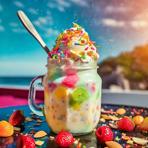 Classic Tutti Frutti Explosion Sundae