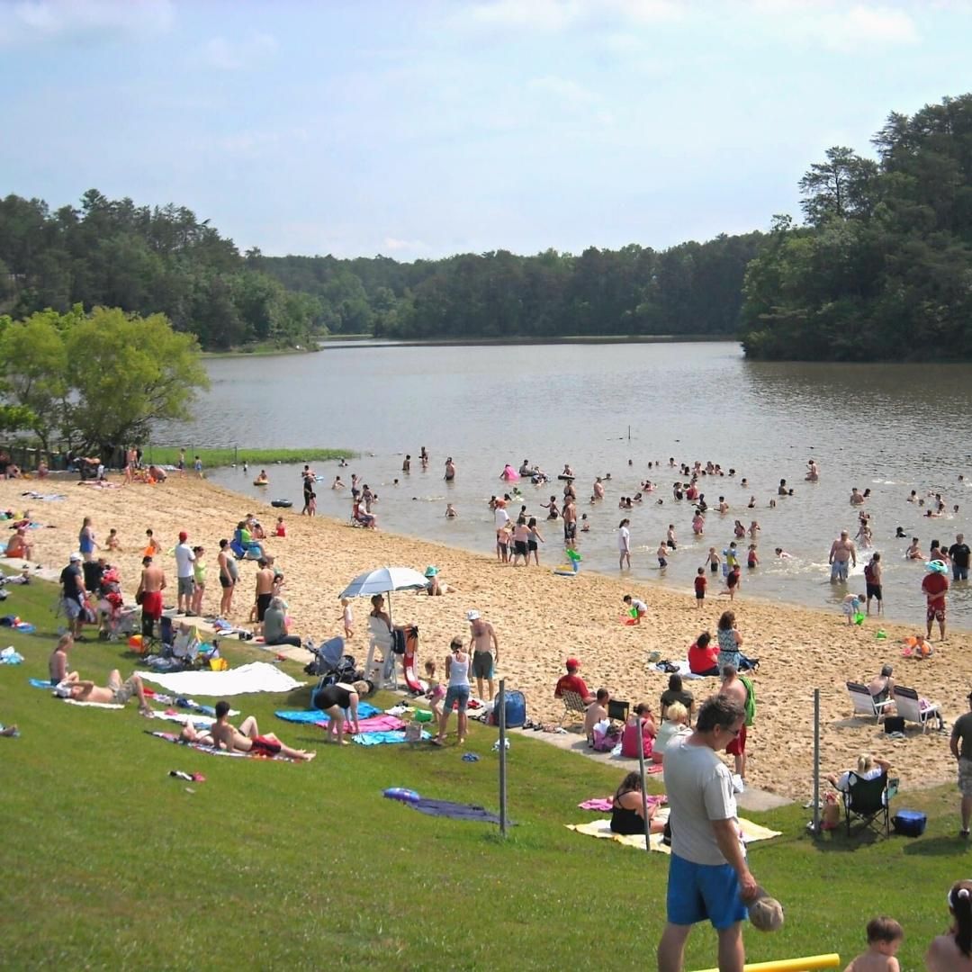 Spend the Day at Salacoa Creek Park Beach