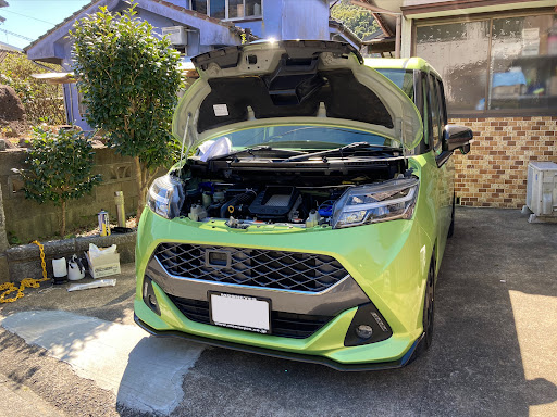 トール M900sのdiy そろそろ車検 花粉症はつらいよ ブレーキフルード交換 車検 の準備に関するカスタム メンテナンスの投稿画像 車のカスタム情報はcartune