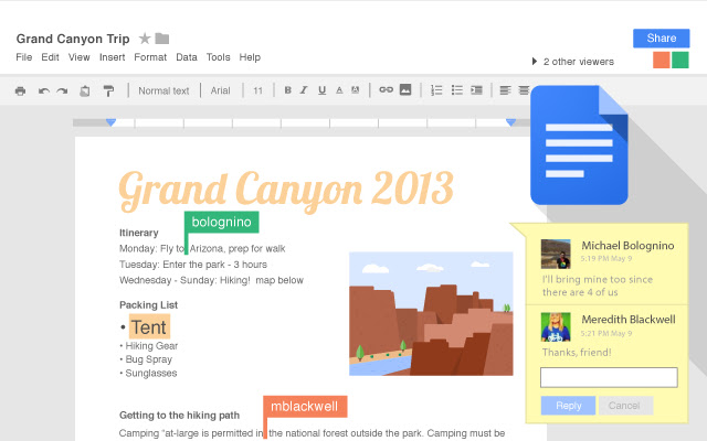 Google Docs: Online document editor