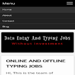 Cover Image of Download Typing Work From Home 1.1 APK