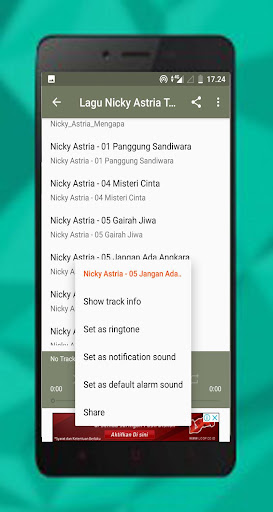 Lagu Nicky Astria Lengkap