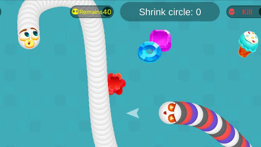 Screenshot Worms Dash.io - snake zone