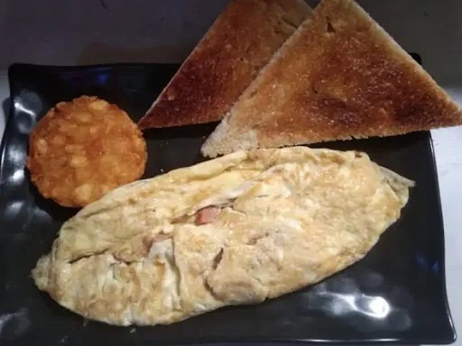 Pork Stuffed Omelette