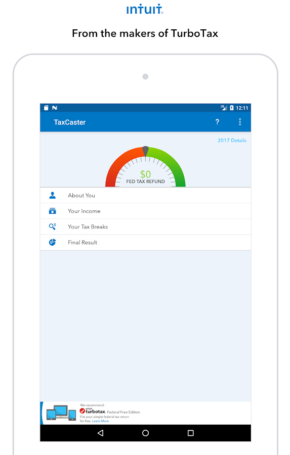 TaxCaster by TurboTax Free Android Apps on Google Play