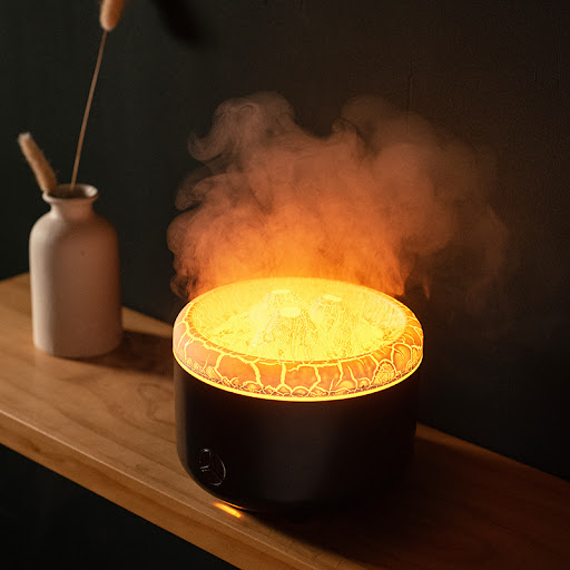 Title 4, Flame Humidifier Aromatherapy Spray and Ambienc...