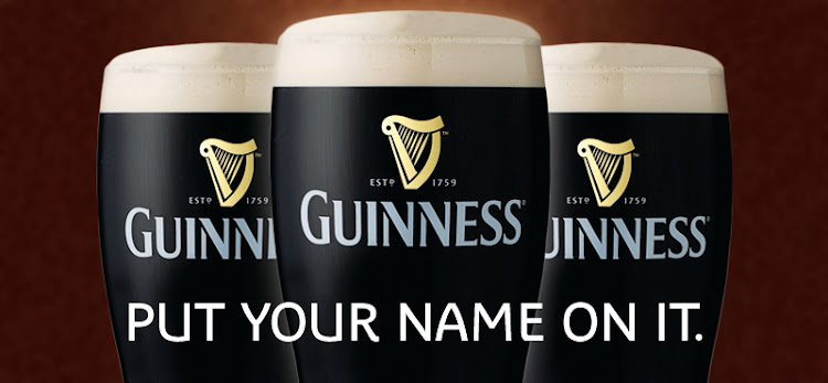 Logo for Guinness Pint Engraving