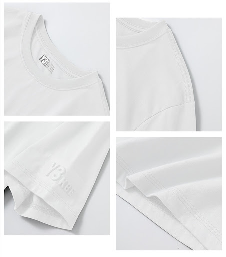 Title 2, Loose Casual Crewneck Versatile Top with Emboss...