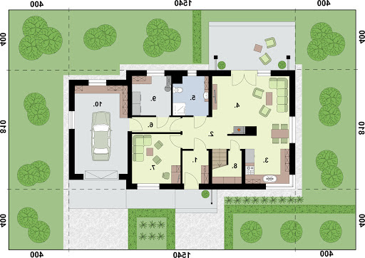 Trypolis 3 - Rzut parteru