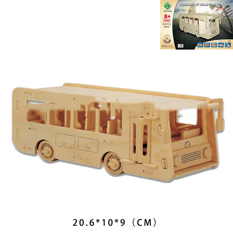 Title 9, 3D drvena slagalica za sklapanje. Uživajte u sa...