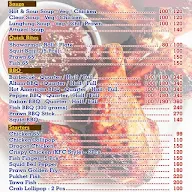 Seashore Barbecue menu 1