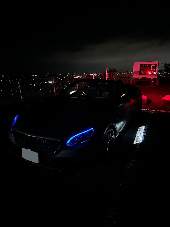 SLCの七夕・真夜中のドライブ・金御岳公園 夜景🌃🌉✨・都農ワイナリー・オープンカー最高！に関するカスタム事例の投稿画像1枚目