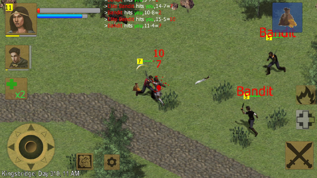    Exiled Kingdoms RPG- screenshot  